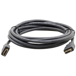 Kramer HDMI High-Speed HEC -  0,6 m Flex HDMI Kabel m/Ethernet 30AWG Sort 4K